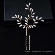 New collection pearl hair pin for hair decoration